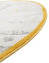 Playful Patterns Collection Area Rug -  Pixie Round Ivory and Gray  lifestyle 34