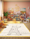 Playful Patterns Collection Area Rug -  Pixie Rectangle Ivory and Gray  lifestyle 6