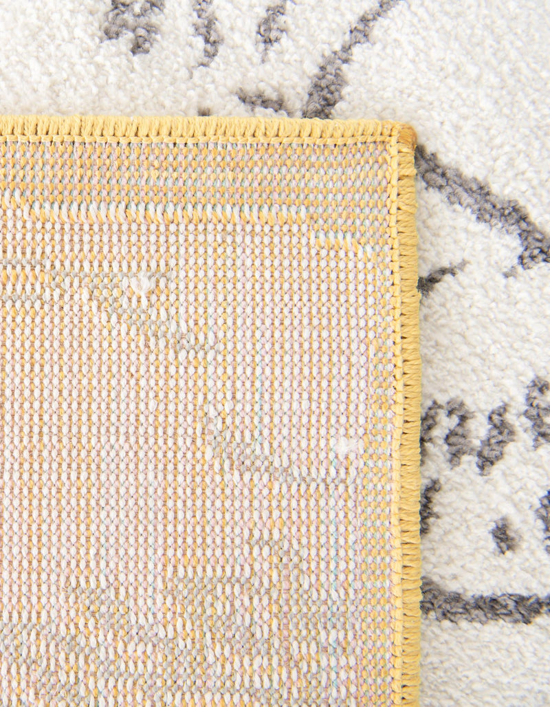 Playful Patterns Collection Area Rug -  Pixie Rectangle Ivory and Gray  lifestyle 11