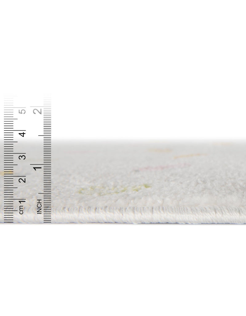 Playful Patterns Collection Area Rug -  Fable Rectangle Ivory  lifestyle 5