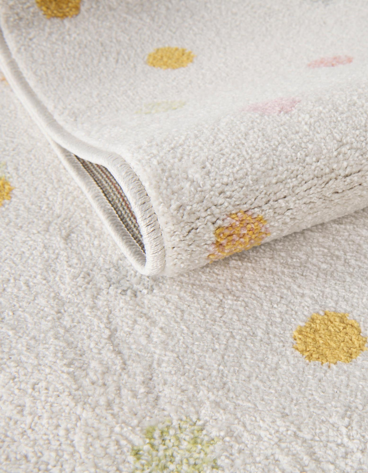 Playful Patterns Collection Area Rug -  Fable Rectangle Ivory  lifestyle 6