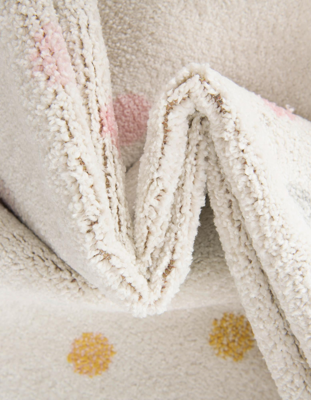 Playful Patterns Collection Area Rug -  Fable Rectangle Ivory  lifestyle 8