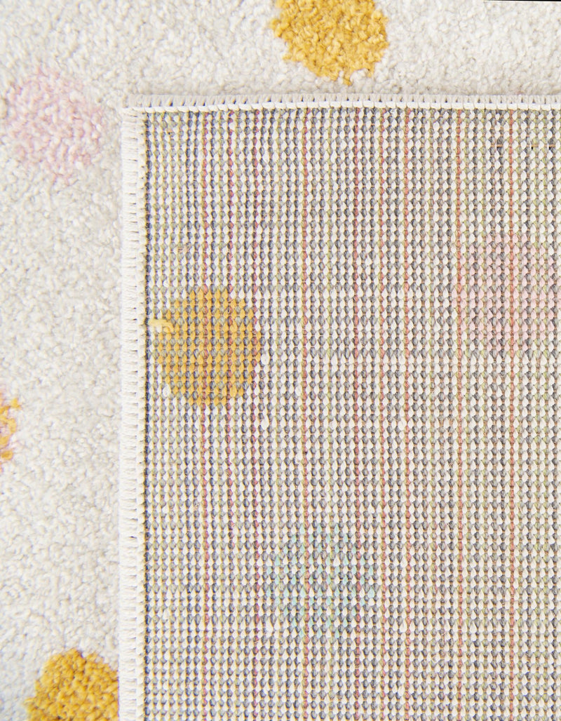 Playful Patterns Collection Area Rug -  Fable Rectangle Ivory  lifestyle 9