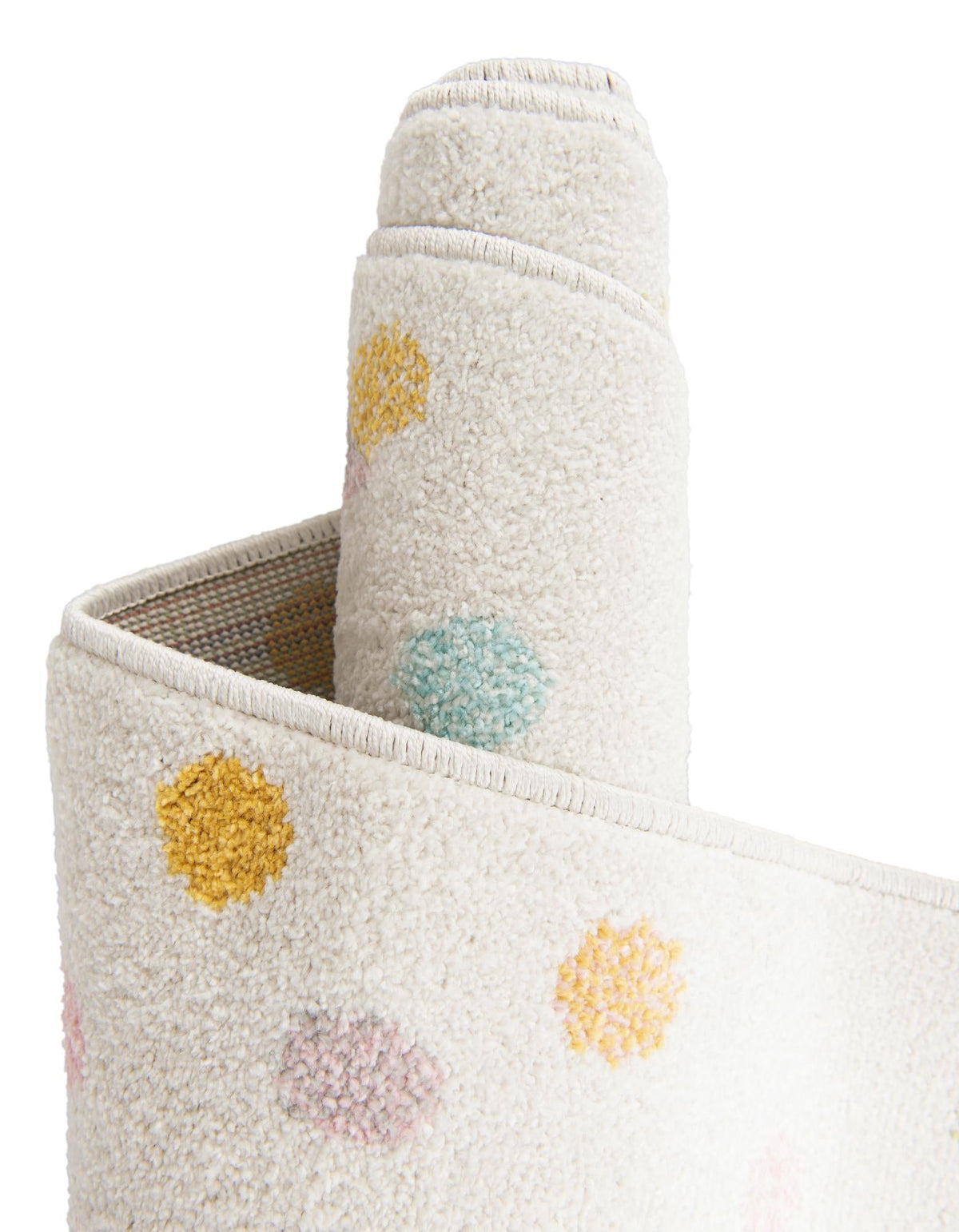 Playful Patterns Collection Area Rug -  Fable Rectangle Ivory  lifestyle 11