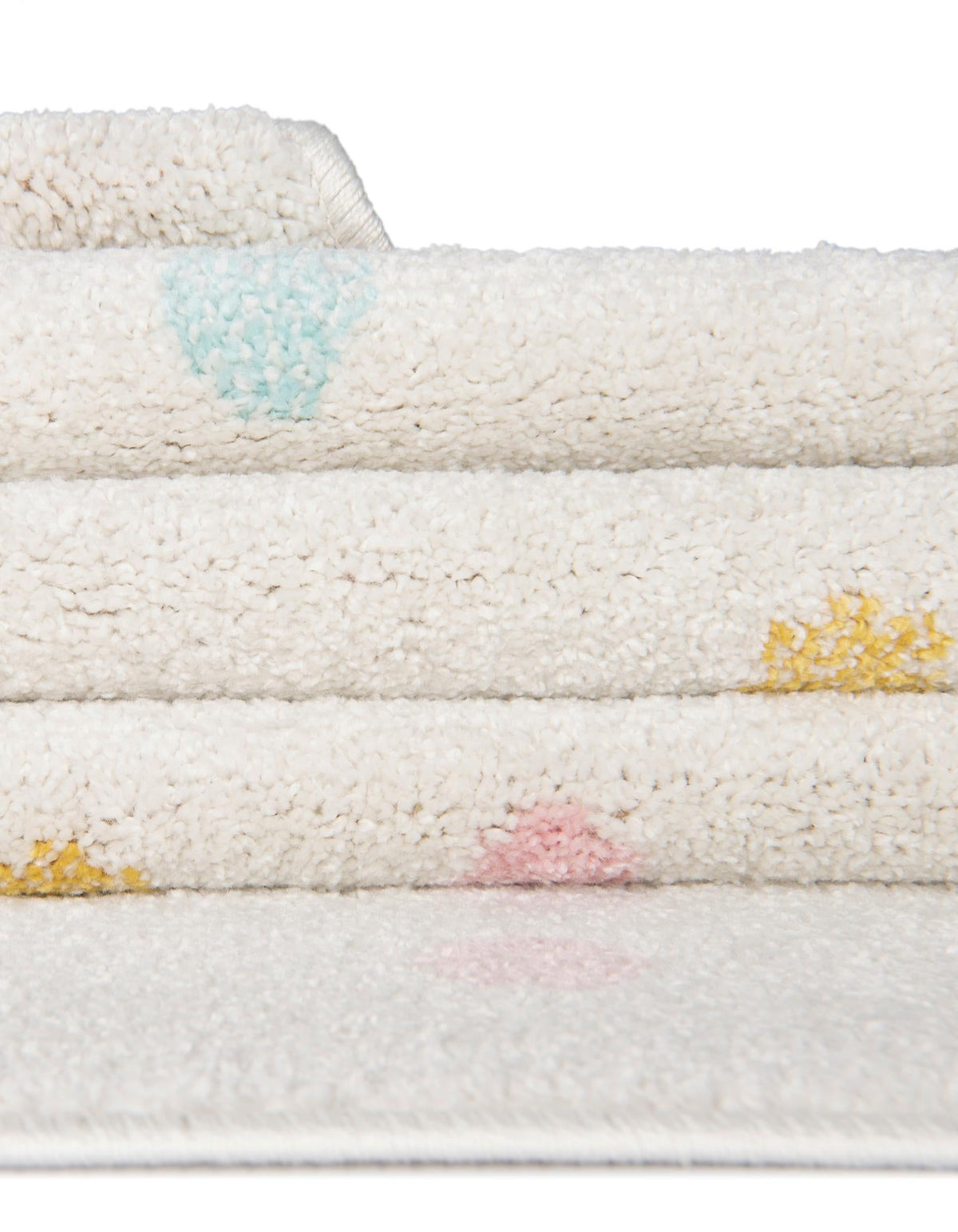 Playful Patterns Collection Area Rug -  Fable Rectangle Ivory  lifestyle 14