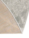 Playful Patterns Collection Area Rug -  Quirky Round Gray  lifestyle 34