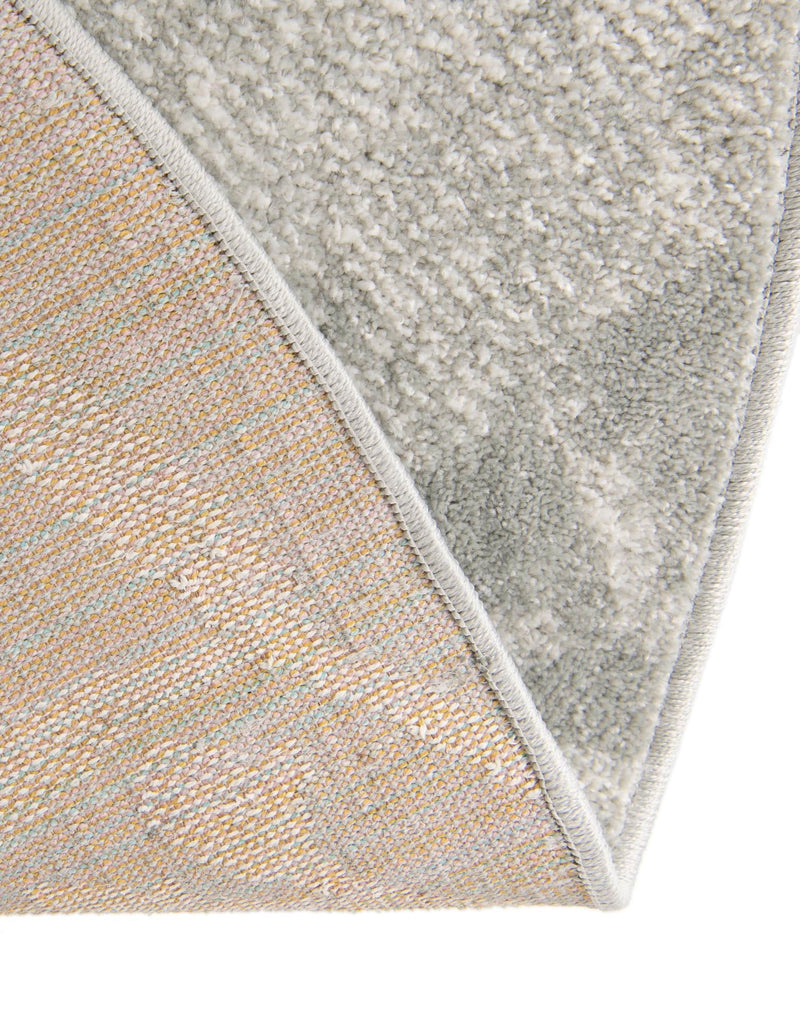 Playful Patterns Collection Area Rug -  Quirky Round Gray  lifestyle 34