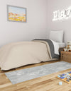 Playful Patterns Collection Area Rug -  Quirky Runner Gray  lifestyle 25