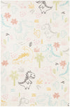 Wonder Tykes Collection Area Rug -  Abstracta Rectangle Ivory  lifestyle 2