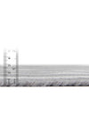 Sustainable Strands Indoor-Outdoor Oasis Collection Area Rug - Harborview Runner Gray and White  lifestyle 55