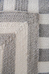Sustainable Strands Indoor-Outdoor Oasis Collection Area Rug - Harborview Runner Gray and White  lifestyle 71
