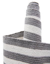 Sustainable Strands Indoor-Outdoor Oasis Collection Area Rug - Harborview Runner Gray and White  lifestyle 79