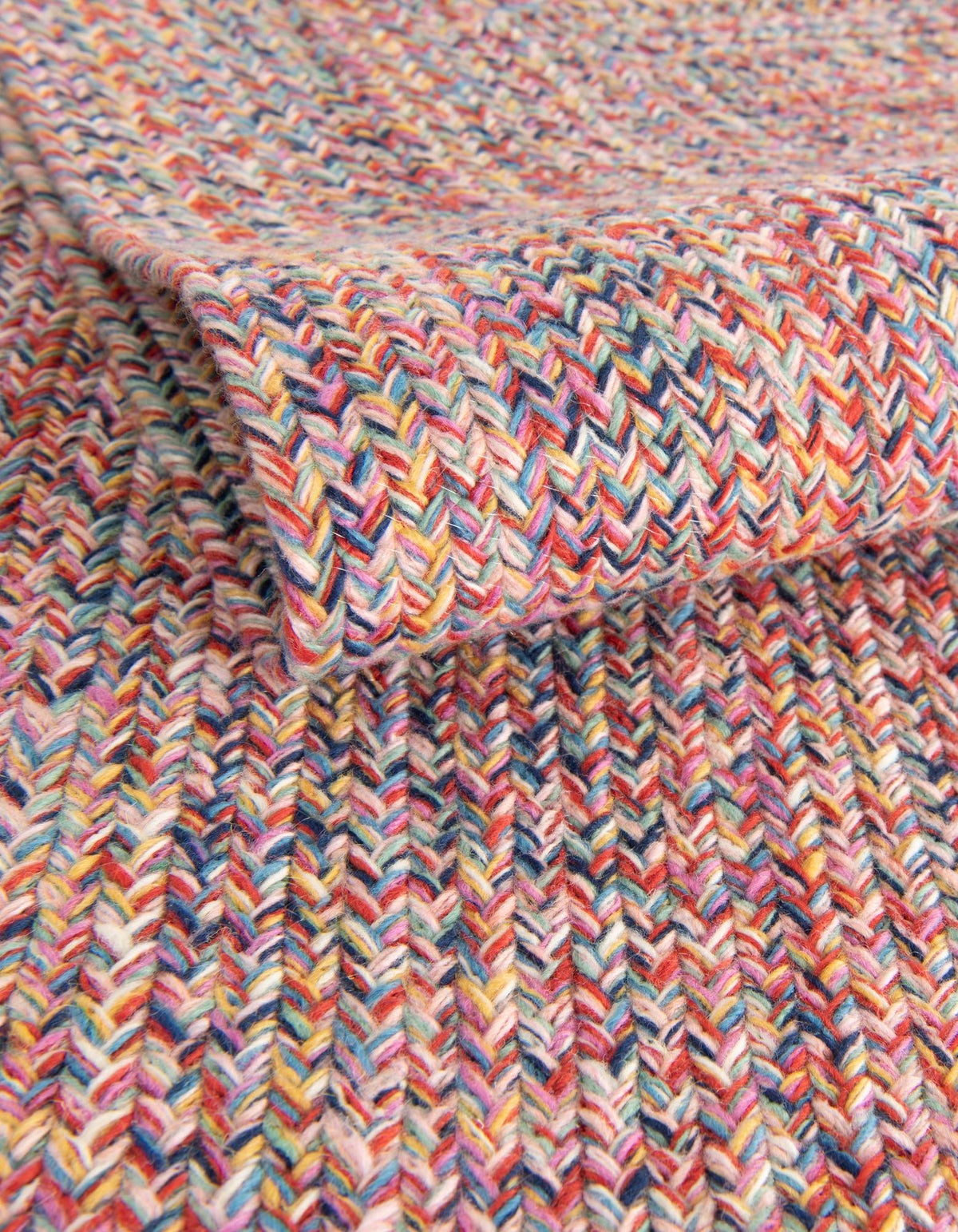 Sustainable Strands Indoor-Outdoor Oasis Collection Area Rug -  Sandbar (Multi) Rectangle Multi  lifestyle 13