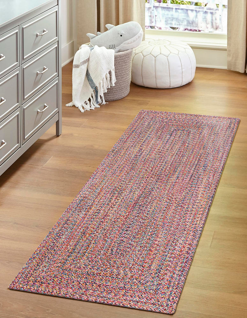 Sustainable Strands Indoor-Outdoor Oasis Collection Area Rug -  Sandbar (Multi) Runner Multi  lifestyle 27