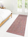 Sustainable Strands Indoor-Outdoor Oasis Collection Area Rug -  Sandbar (Multi) Runner Multi  lifestyle 35