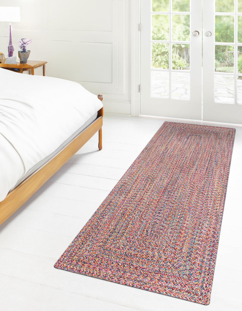 Sustainable Strands Indoor-Outdoor Oasis Collection Area Rug -  Sandbar (Multi) Runner Multi  lifestyle 35