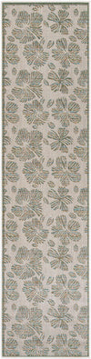 Coastal Terrace Collection Area Rug -  Marina Runner Ivory and Beige  lifestyle 17