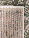 Coastal Terrace Collection Area Rug -  Marina Rectangle Ivory and Beige  lifestyle 8