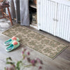 Coastal Terrace Collection Area Rug -  Marina Runner Ivory and Beige  lifestyle 59
