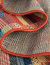Coastal Terrace Collection Area Rug -  Harbor Rectangle Multi  lifestyle 12