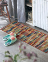 Coastal Terrace Collection Area Rug -  Harbor Runner Multi  lifestyle 23