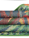 Coastal Terrace Collection Area Rug -  Pier Rectangle Multi  lifestyle 13