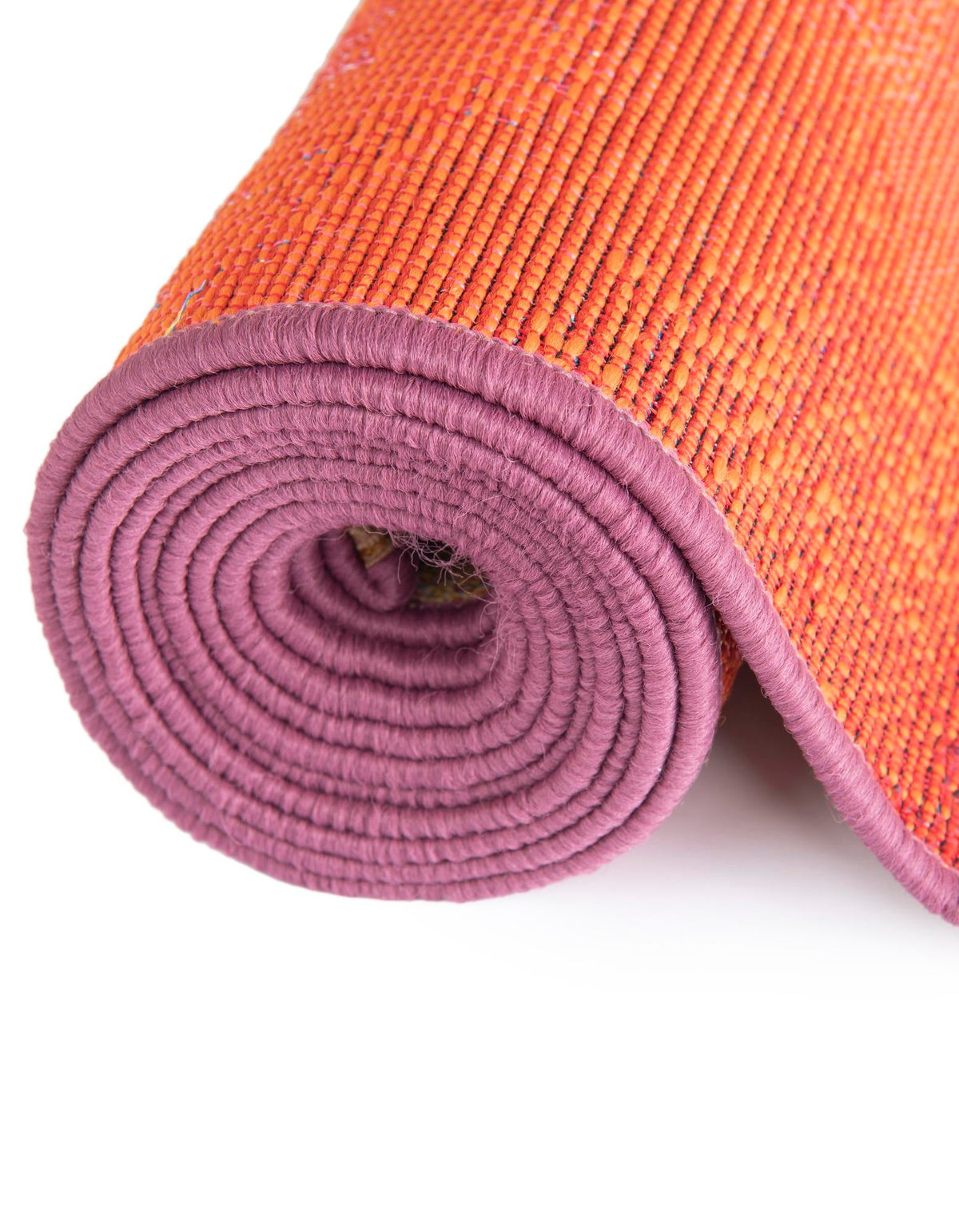 Urban Terrace Collection Area Rug -  Patio Round Gray and Pink  lifestyle 33