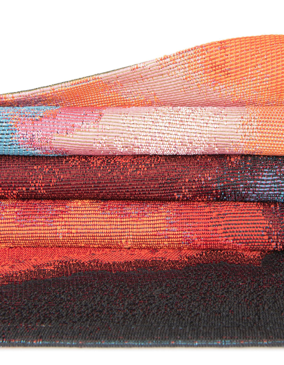 Urban Terrace Collection Area Rug -  Patio Round Gray and Pink  lifestyle 35