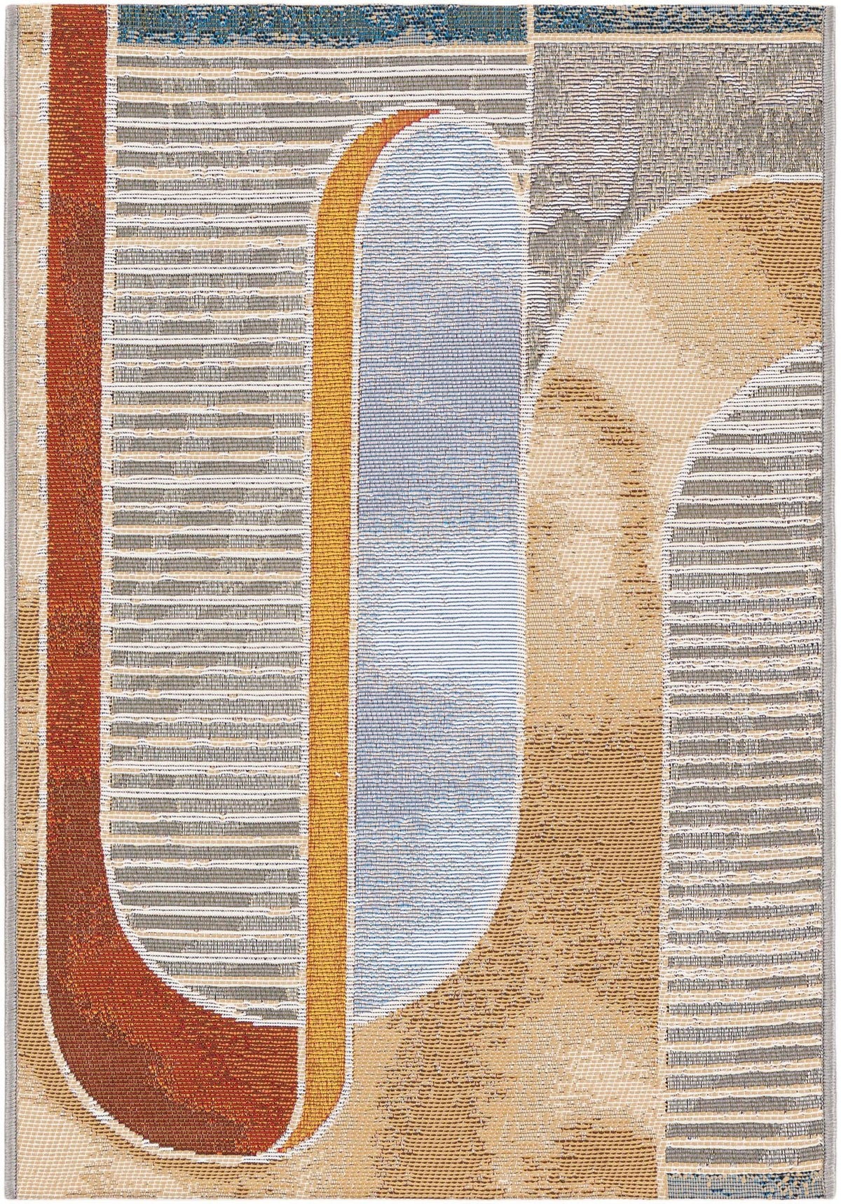 Urban Terrace Collection Area Rug -  Deck Rectangle Multi Main