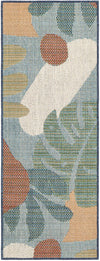 Coastal Terrace Collection Area Rug -  Boardwalk Runner Blue  lifestyle 38