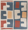 Coastal Terrace Collection Area Rug -  Sail Square Ivory and Blue  lifestyle 18