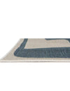 Coastal Terrace Collection Area Rug -  Sail Rectangle Ivory and Blue  lifestyle 6