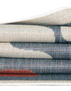 Coastal Terrace Collection Area Rug -  Sail Rectangle Ivory and Blue  lifestyle 13