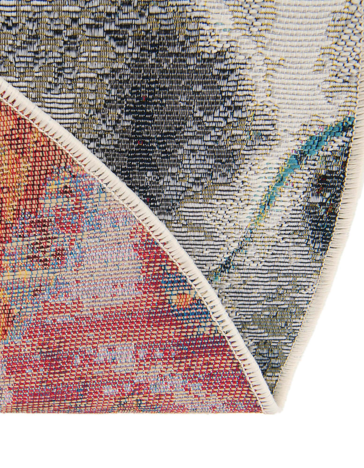 Urban Terrace Collection Area Rug -  Arbor Round Multi  lifestyle 22