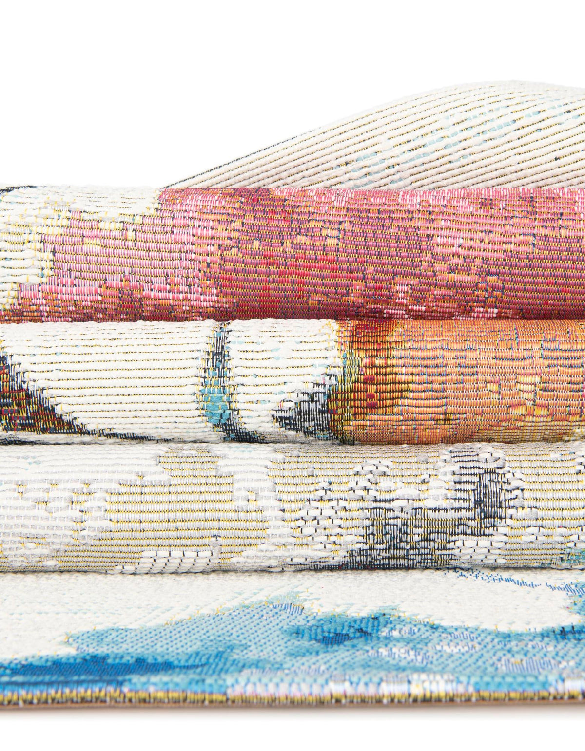 Urban Terrace Collection Area Rug -  Arbor Round Multi  lifestyle 28