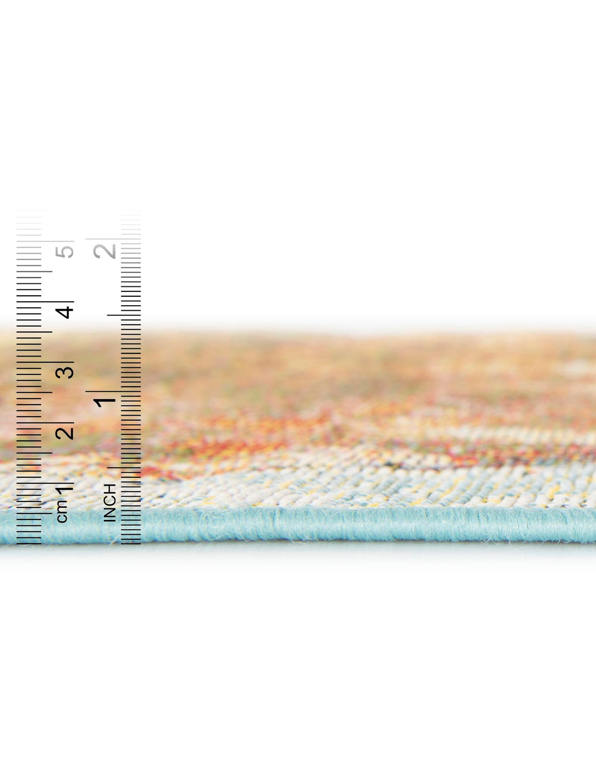 Urban Terrace Collection Area Rug -  Portico Round Multi  lifestyle 14