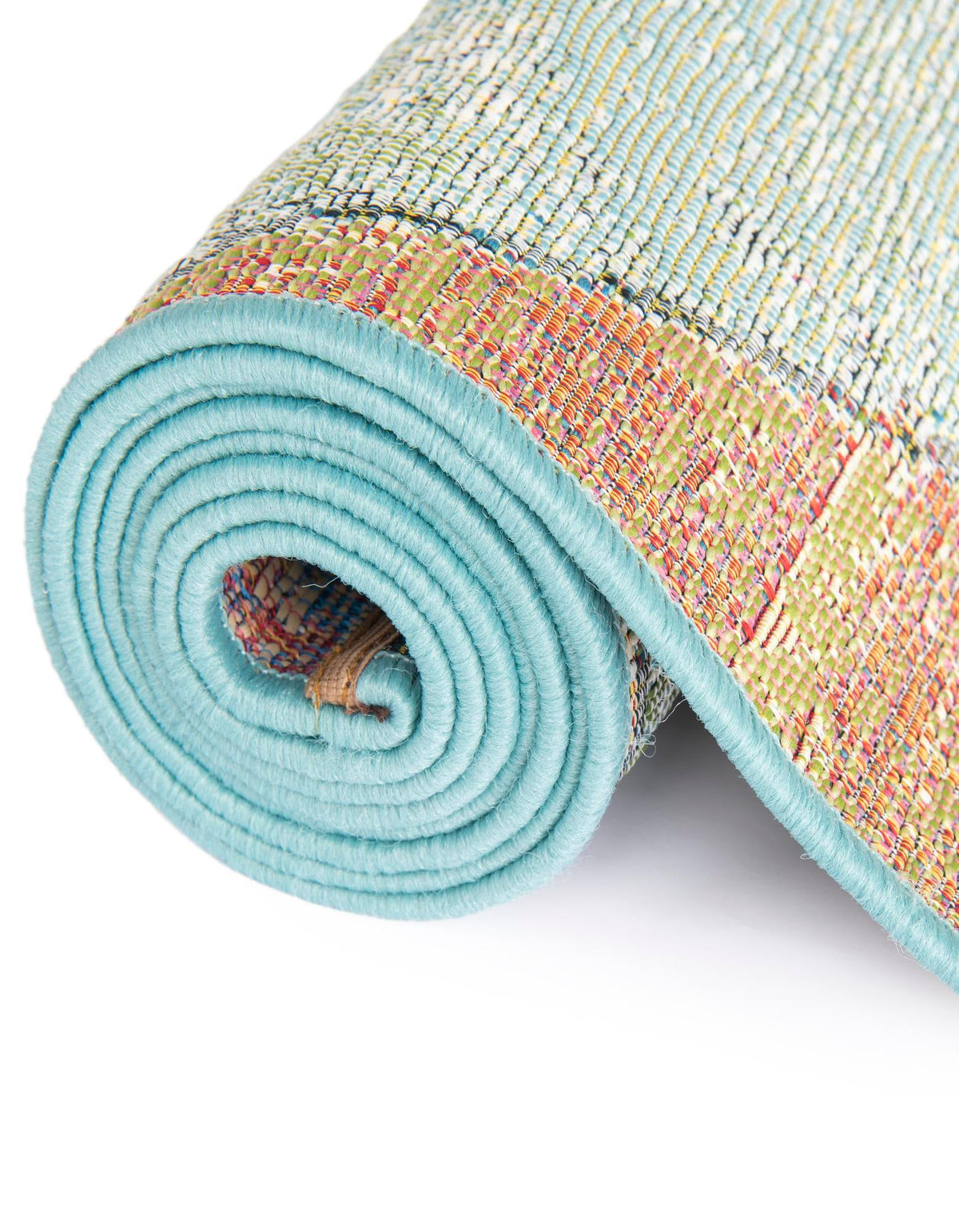 Urban Terrace Collection Area Rug -  Portico Round Multi  lifestyle 23