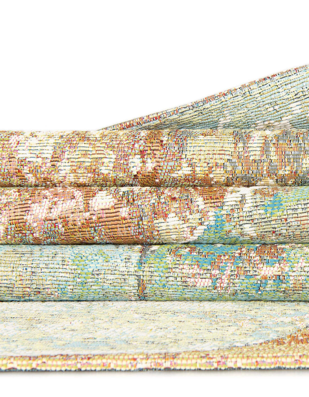 Urban Terrace Collection Area Rug -  Portico Round Multi  lifestyle 25