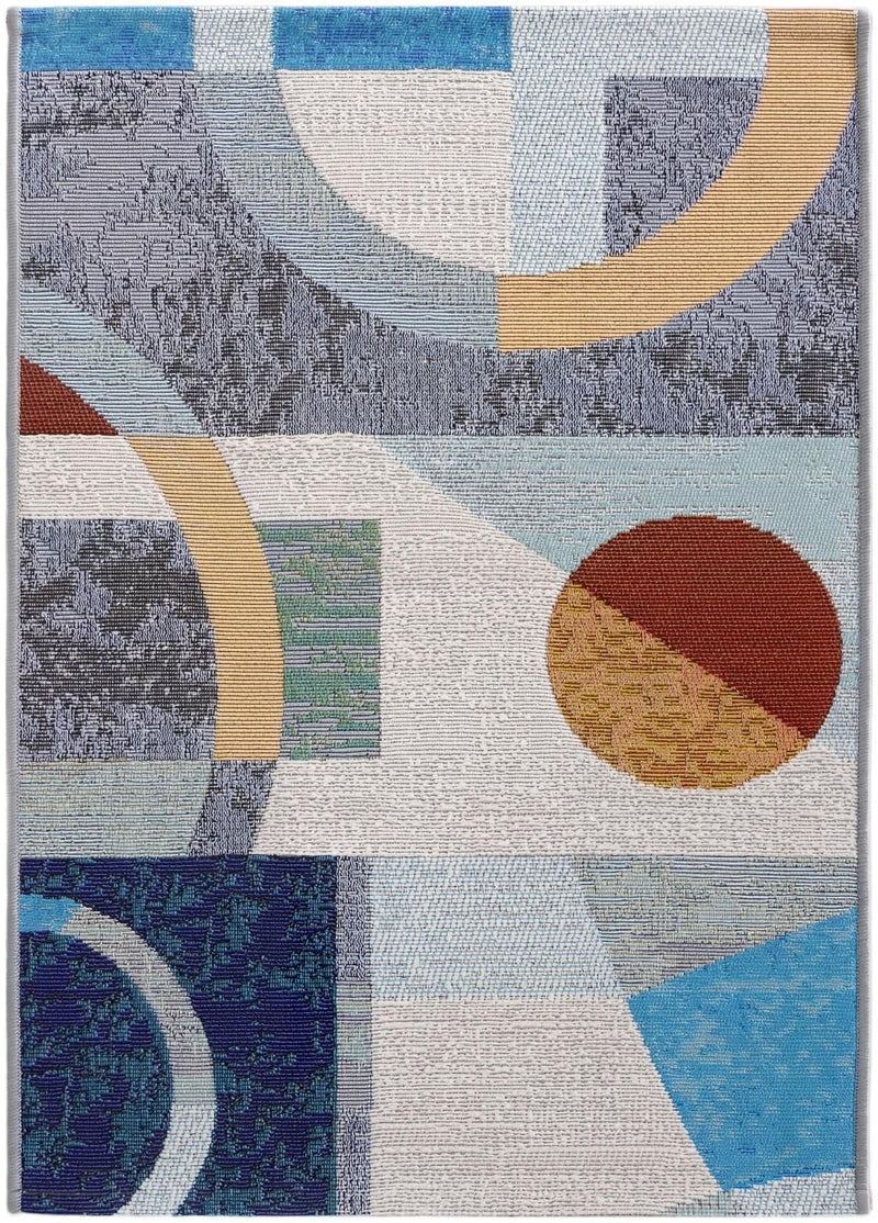 Urban Terrace Collection Area Rug -  Loggia Rectangle Multi  lifestyle 2