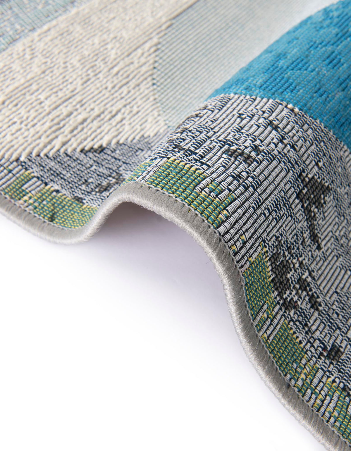 Urban Terrace Collection Area Rug -  Loggia Round Multi  lifestyle 23