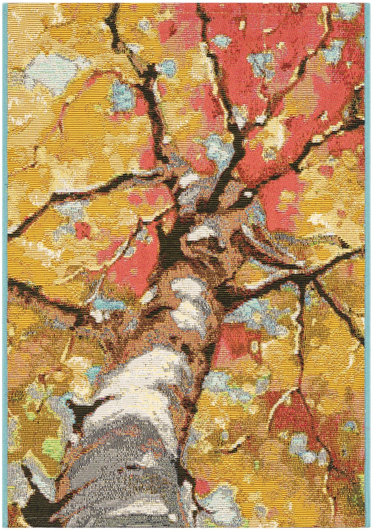 Seaside Blooms Collection Area Rug - Eden Rectangle Multi Main