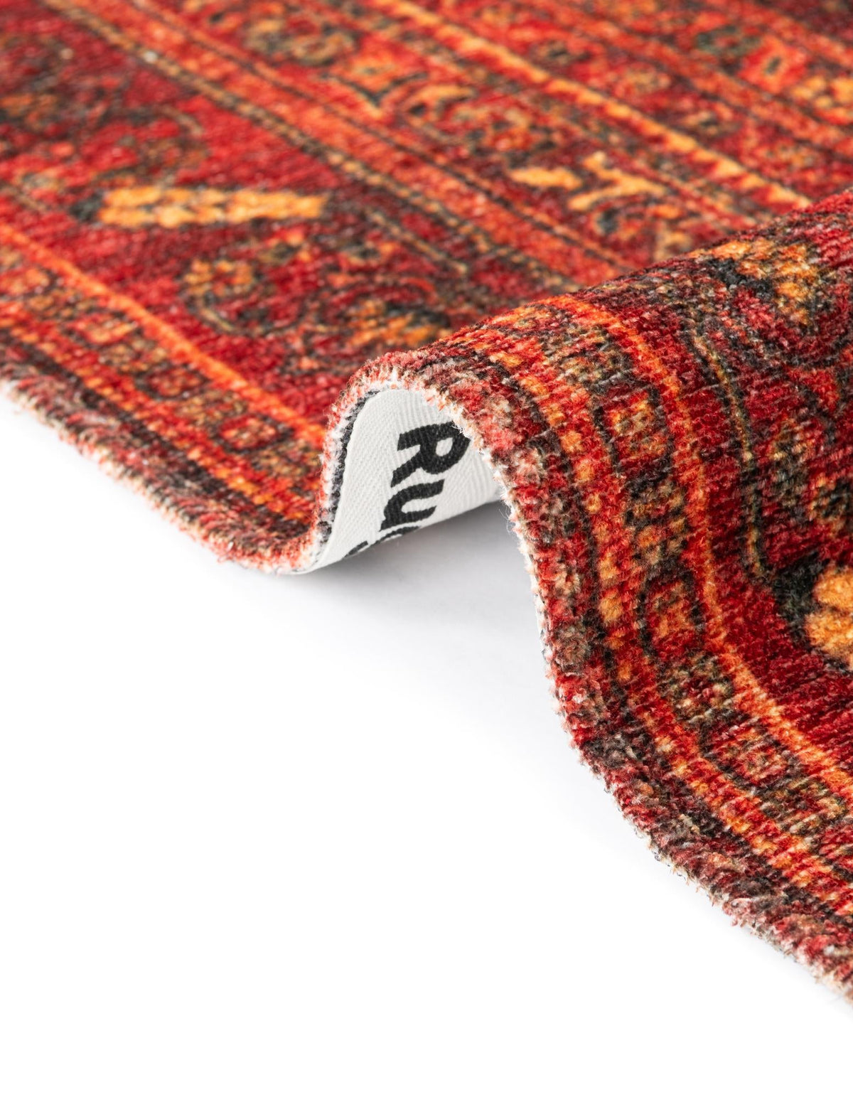 Bazaar Chic Collection Area Rug -  Taroudant Rectangle Rust Red  lifestyle 10