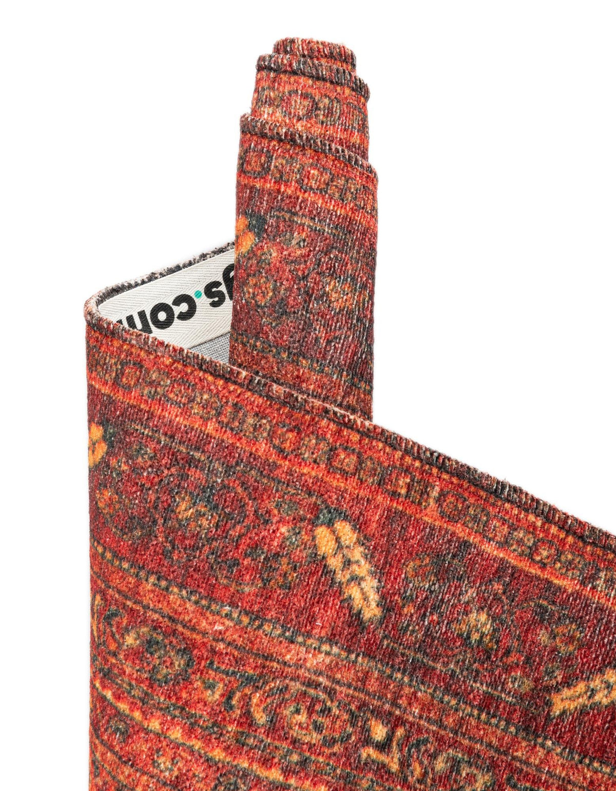 Bazaar Chic Collection Area Rug -  Taroudant Rectangle Rust Red  lifestyle 11