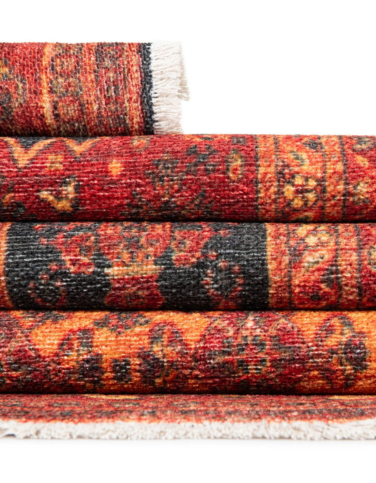 Bazaar Chic Collection Area Rug -  Taroudant Rectangle Rust Red  lifestyle 14