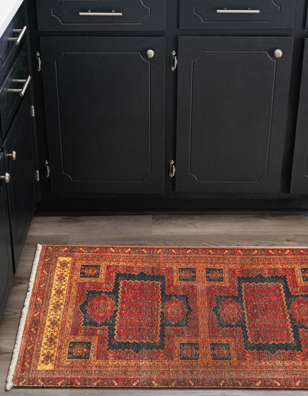 Bazaar Chic Collection Area Rug -  Taroudant Runner Rust Red  lifestyle 26