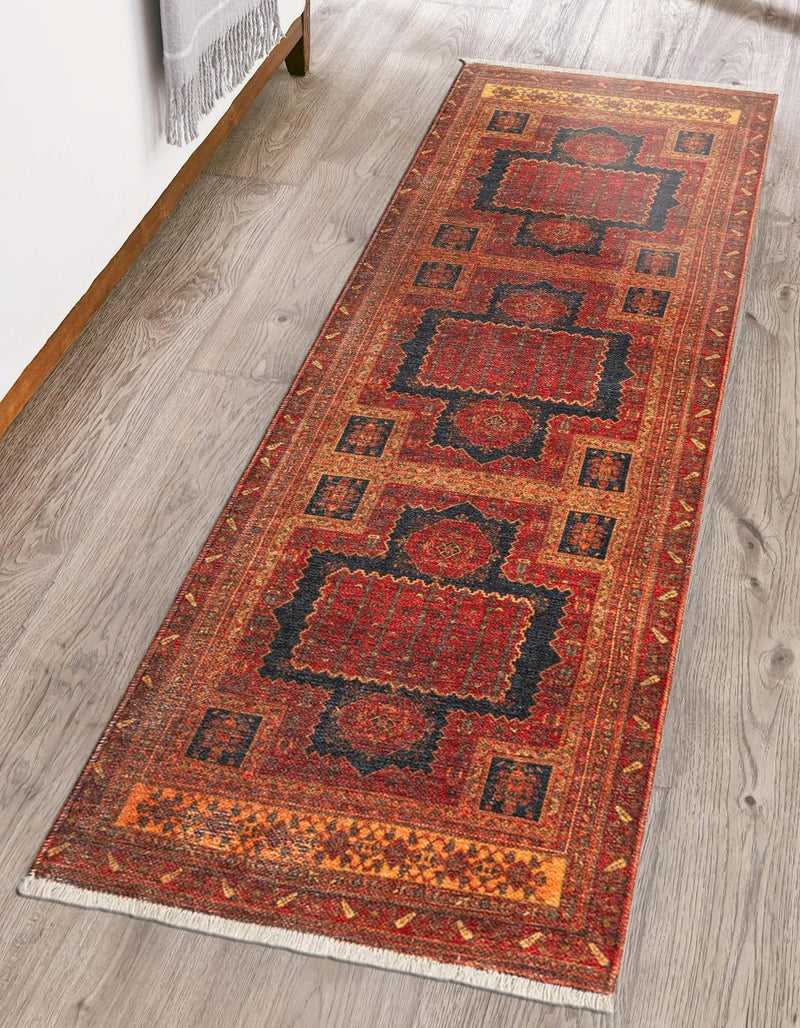 Bazaar Chic Collection Area Rug -  Taroudant Runner Rust Red  lifestyle 39