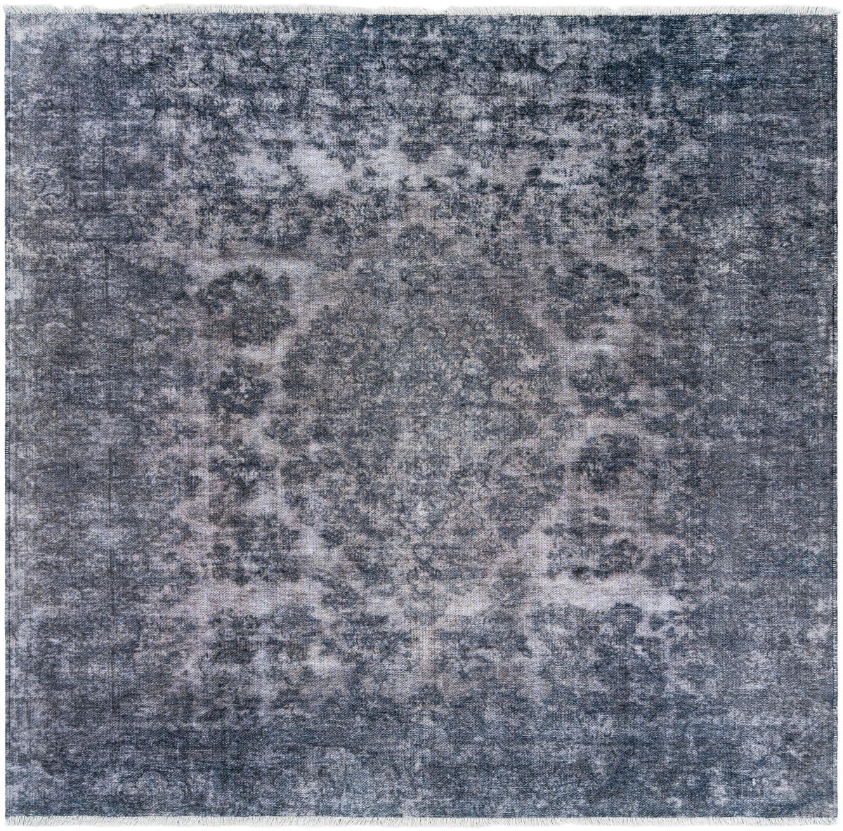 Bazaar Chic Collection Area Rug -  Asilah Square Gray and Blue  lifestyle 19