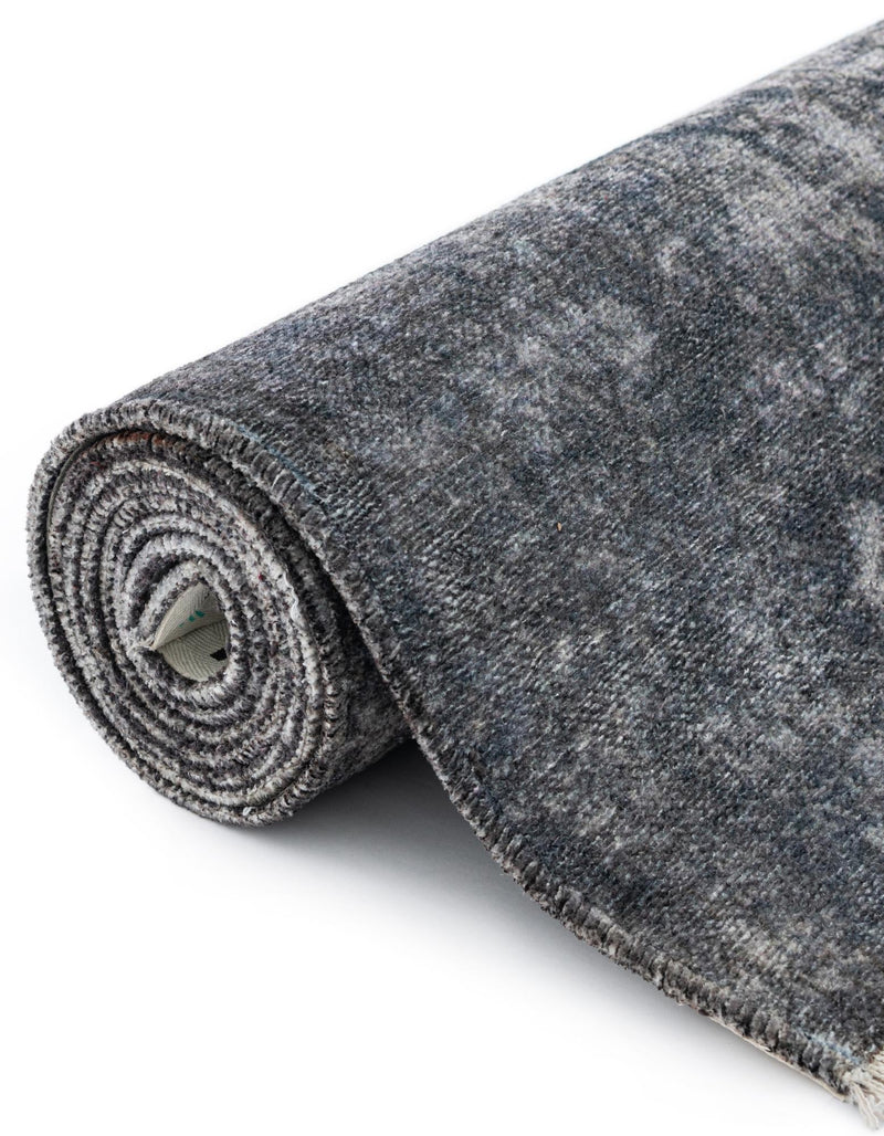 Bazaar Chic Collection Area Rug -  Asilah Rectangle Gray and Blue  lifestyle 12