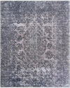 Bazaar Chic Collection Area Rug -  Asilah Rectangle Gray and Blue  lifestyle 3
