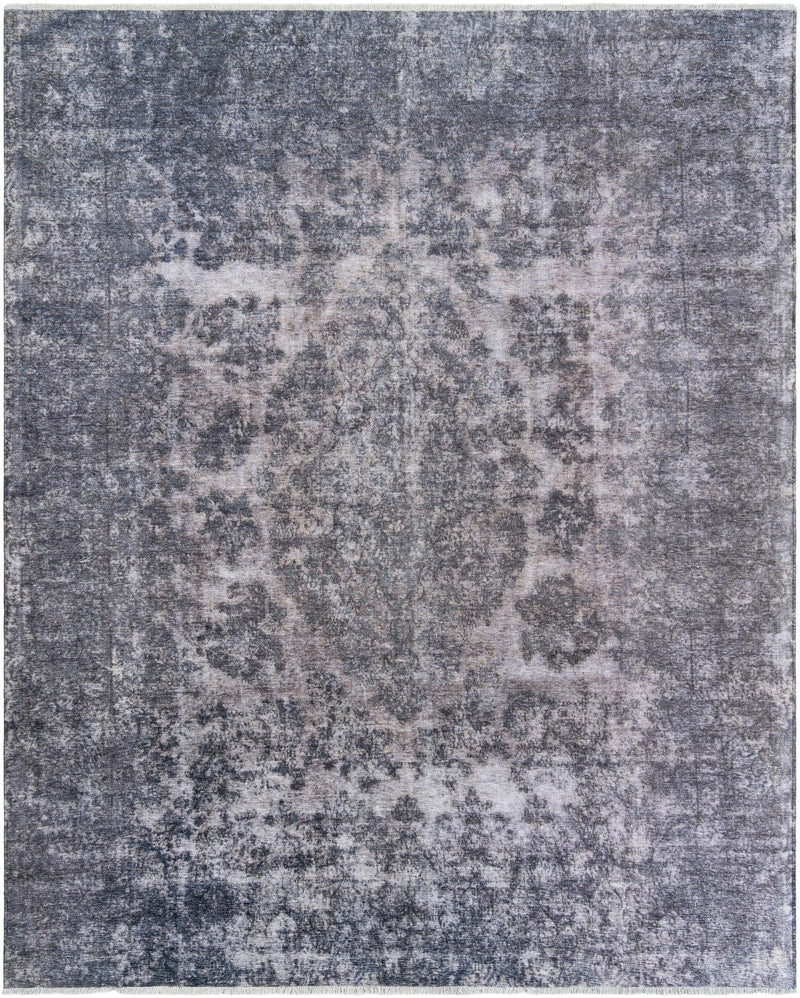 Bazaar Chic Collection Area Rug -  Asilah Rectangle Gray and Blue  lifestyle 3